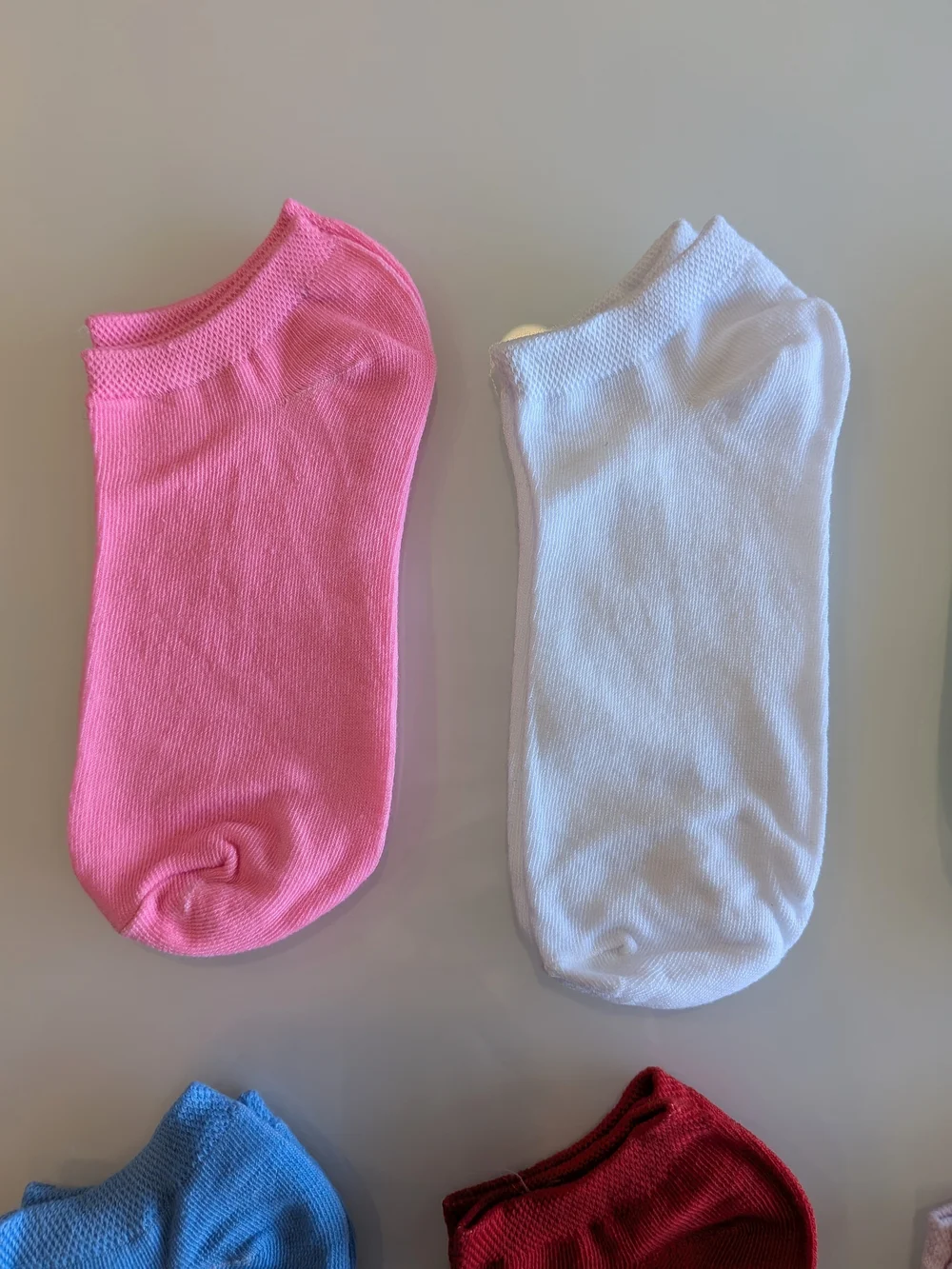 10 Pair Women’s Ankle Socks Low Cut Athletic Multicolored Cotton Breathable